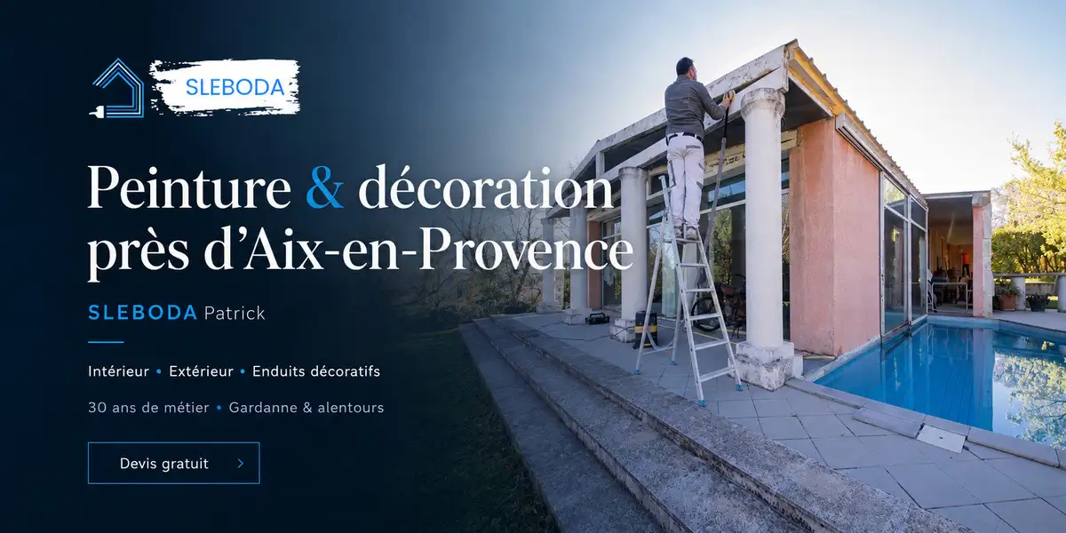 SLEBODA PATRICK : l�expertise d�un peintre en b�timent pr�s d�Aix-en-Provence au service de vos espaces