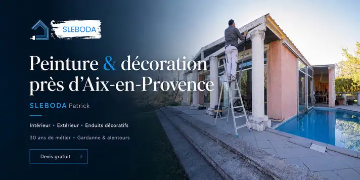SLEBODA PATRICK : l�expertise d�un peintre en b�timent pr�s d�Aix-en-Provence au service de vos espaces